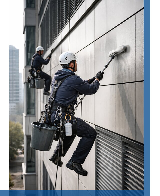 Мойка вентилируемого фасада в Кирове от 254 р. | ВЫСОТНИК-Кро