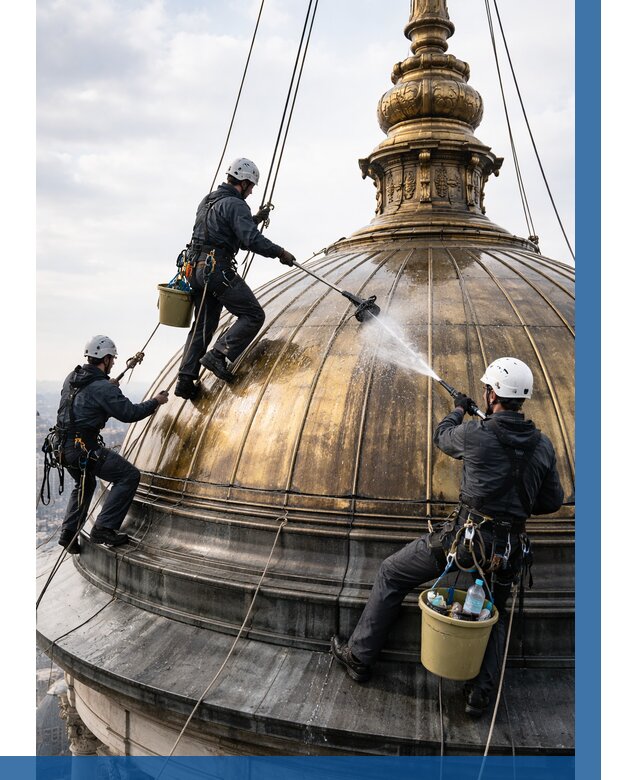 Мойка куполов и шпилей в Кирове от 8132 р. - заказать | ВЫСОТНИК-Кро