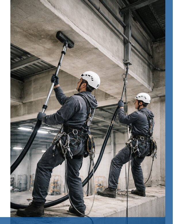 Обеспыливание потолочных конструкций в Кирове от 254 р. |ВЫСОТНИК-Кро