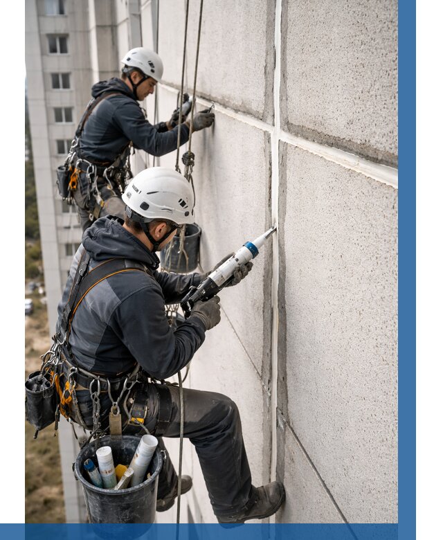 Герметизация межпанельных швов в Кирове от 712 р. | ВЫСОТНИК-Кро
