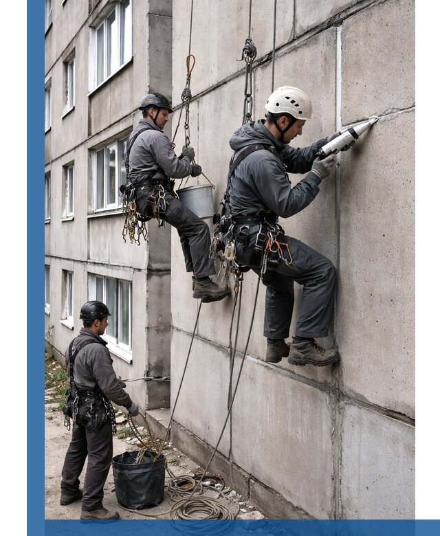 Герметизация межпанельных швов в Кирове с гарантией герметичности