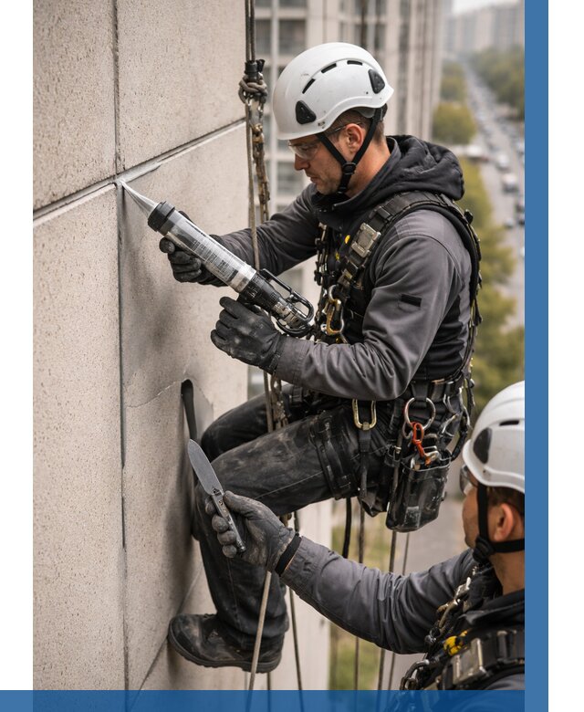 Первичная герметизация швов в Кирове от 610 р. | ВЫСОТНИК-Кро