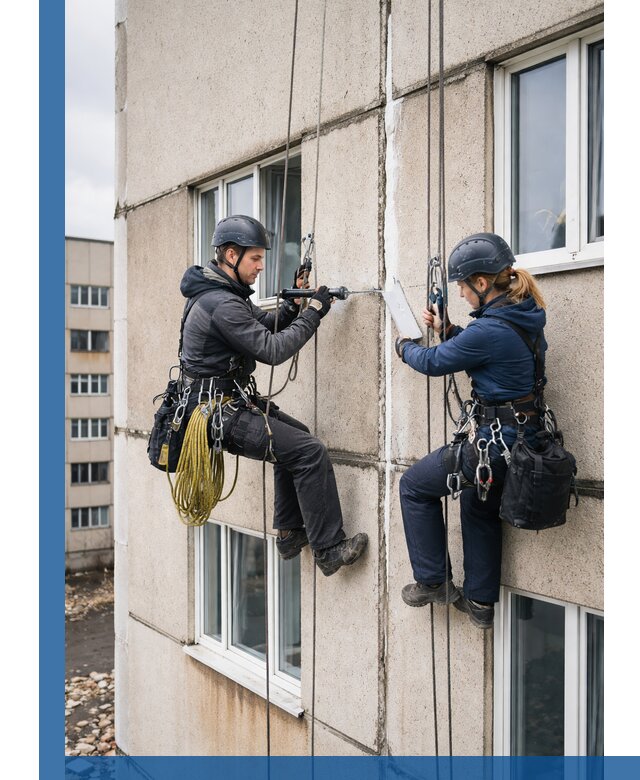 Герметизация межпанельных швов тёплым швом в Кирове