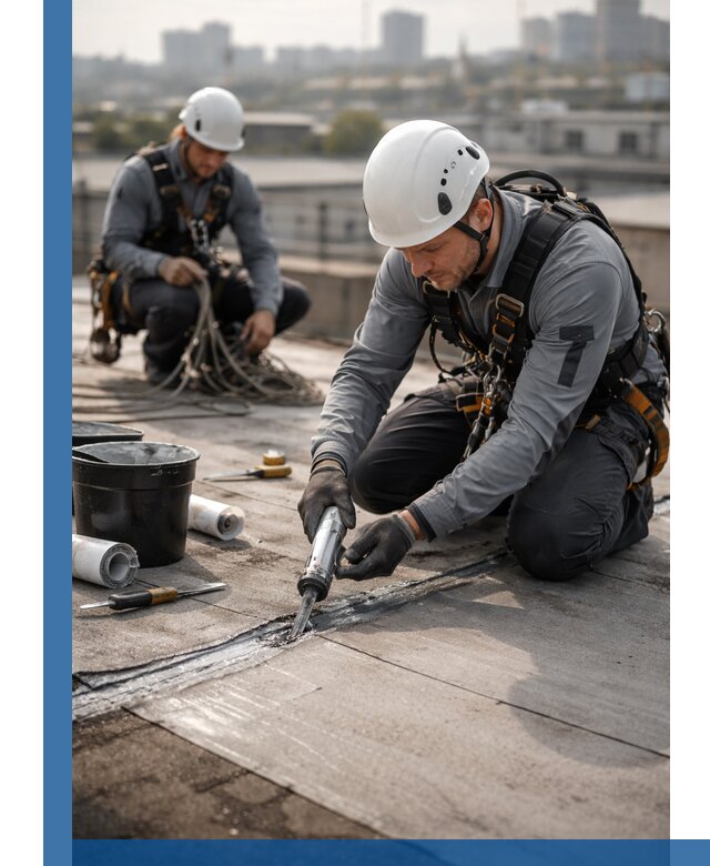 Аварийное и капитальное устранение протечек кровли в Кирове