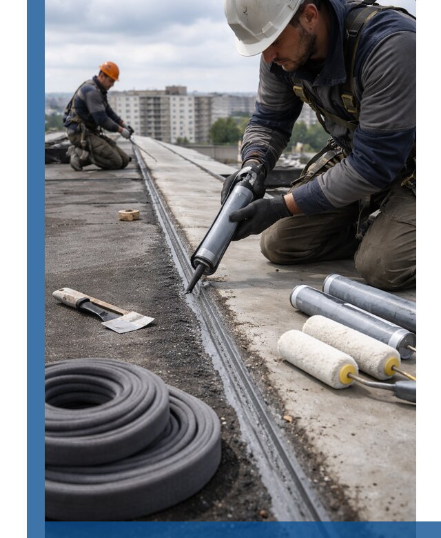 Герметизация швов кровли в Кирове с гарантией герметичности