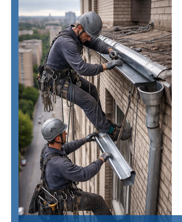 Ремонт водосточных желобов в Кирове, быстро и качественно