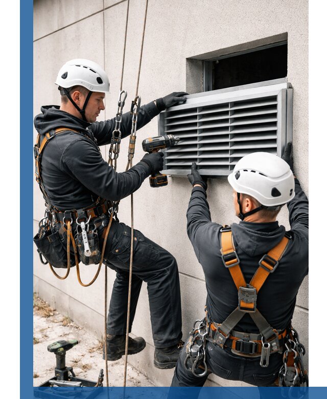 Монтаж вентиляционных решеток в Кирове профессиональный сервис