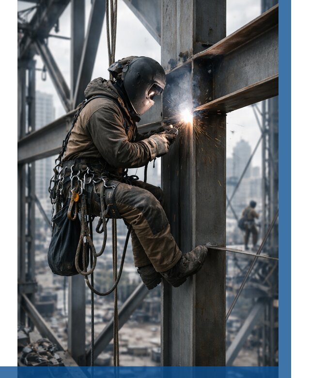 Высотные сварочные работы в Кирове от 3558 р. | ВЫСОТНИК-Кро