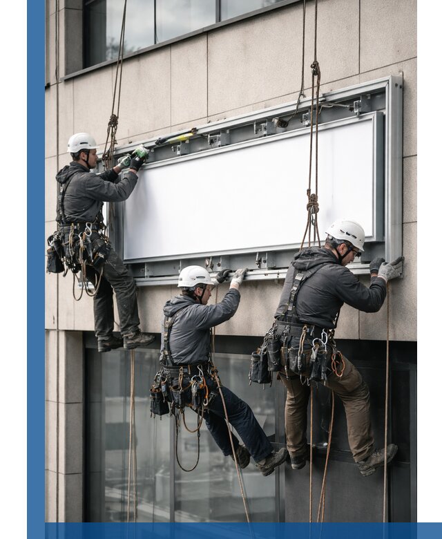 Профессиональный монтаж светового короба под ключ в Кирове