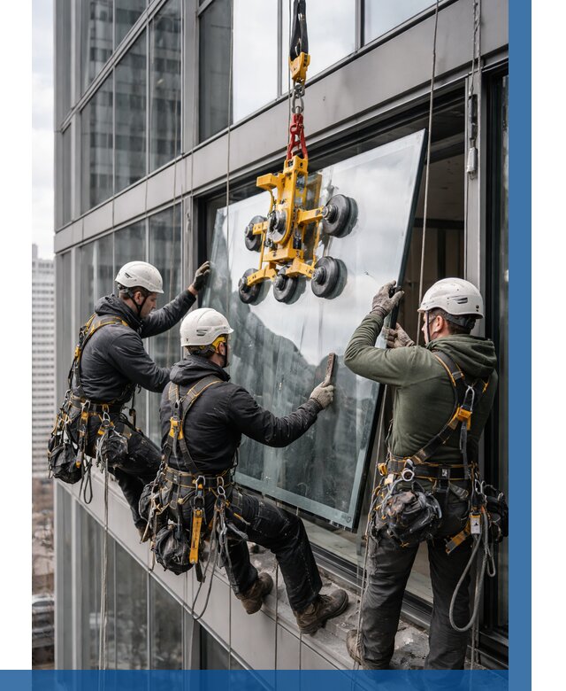 Фасадное остекление зданий под ключ в Кирове от 10165 р. | ВЫСОТНИК-Кро