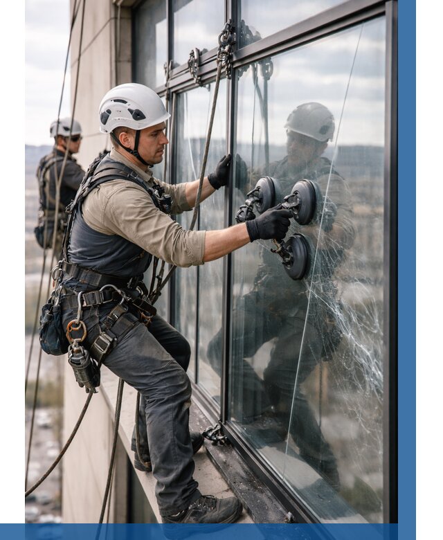 Замена стекла в витраже в Кирове под ключ от 8640 р. | ВЫСОТНИК-Кро