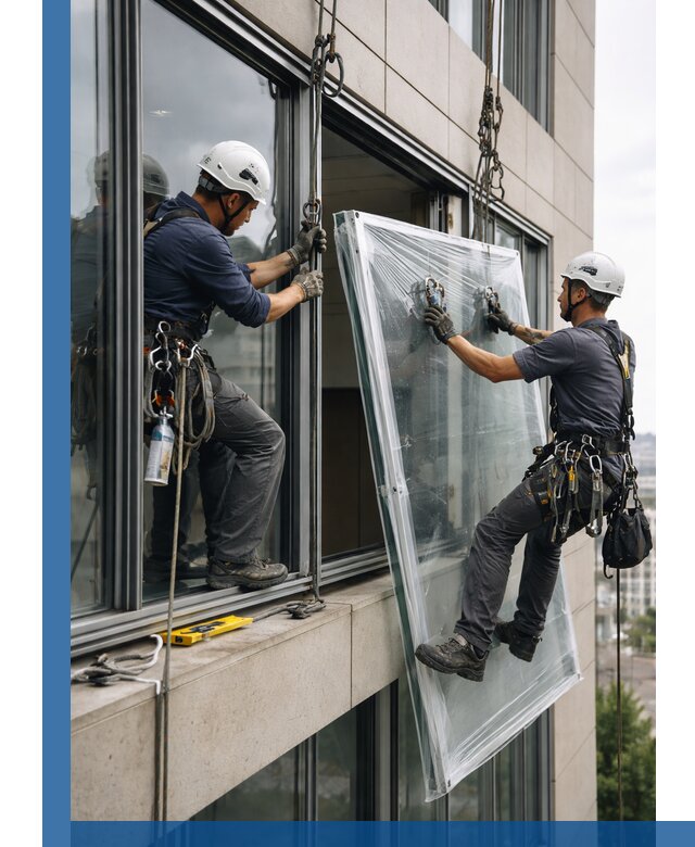 Профессиональная замена стекла в витраже в Кирове с гарантией