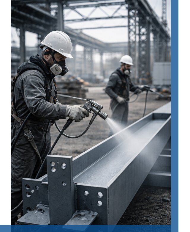 Антикорроз. обработка металлоконстр. в Кирове от 457 р. | ВЫСОТНИК-Кро