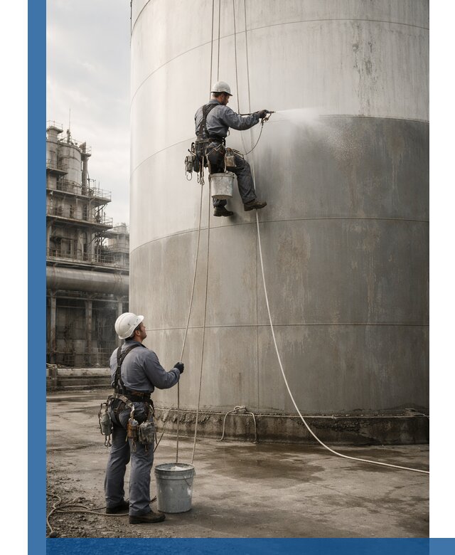 Покраска стальных резервуаров и емкостей в Кирове профессионально