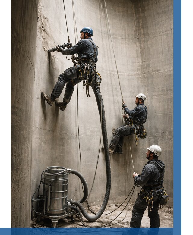 Зачистка силосов в Кирове от 4574 р. Договор и смета ВЫСОТНИК-Кро