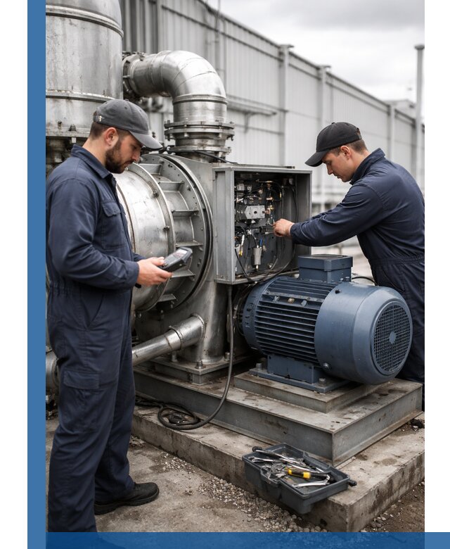 Техническое обслуживание промышленного оборудования в Кирове