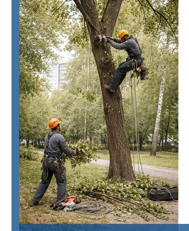 Санитарная обрезка деревьев в Кирове, профессионально и безопасно