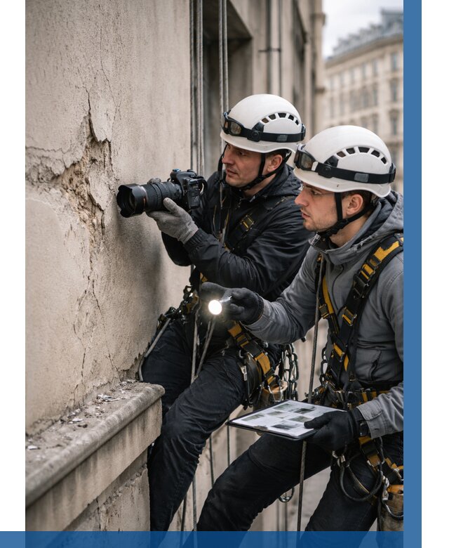 Фотофиксация дефектов фасада в Кирове от 4574 р. | ВЫСОТНИК-Кро